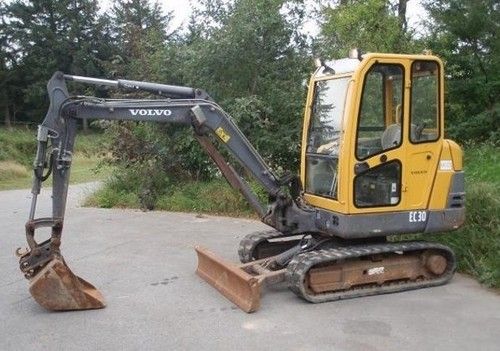 Volvo EC30 Compact Excavator Pdf Repair Service Manual
