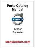 Volvo EC350D Excavator Pdf Parts Catalog Manual