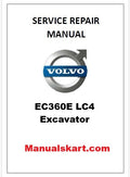 Volvo EC360E LC4 Excavator Pdf Repair Service Manual