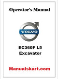Volvo EC360F L5 Excavator Pdf Operator's Manual