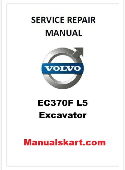 Volvo EC370F L5 Excavator Pdf Repair Service Manual