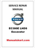 Volvo EC380E LHDS Excavator Pdf Repair Service Manual