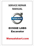 Volvo EC500E LHBS Excavator Pdf Repair Service Manual
