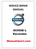 Volvo EC550E L Excavator Pdf Repair Service Manual