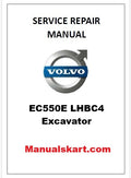 Volvo EC550E LHBC4 Excavator Pdf Repair Service Manual