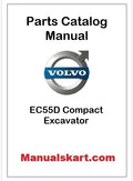 Volvo EC55D Compact Excavator Pdf Parts Catalog Manual