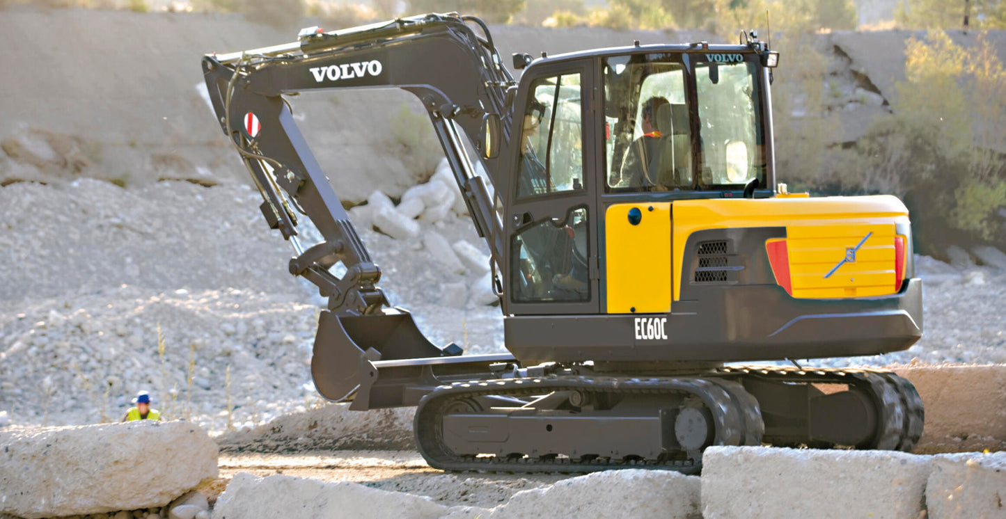 Volvo EC60C Compact Excavator Pdf Repair Service Manual