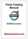 Volvo EC650 Excavator Pdf Parts Catalog Manual