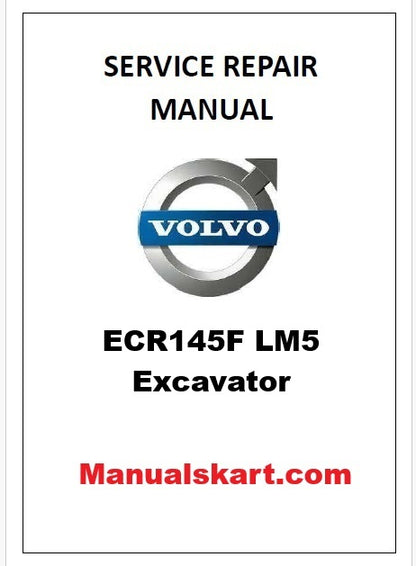 Volvo ECR145F LM5 Excavator Pdf Repair Service Manual