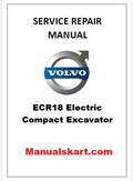 Volvo ECR18 Electric Compact Excavator Pdf Repair Service Manual