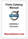 Volvo ECR235E L Excavator Pdf Parts Catalog Manual
