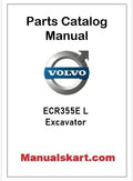 Volvo ECR355E L Excavator Pdf Parts Catalog Manual