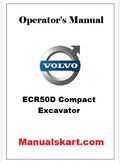 Volvo ECR50D Compact Excavator Pdf Operator's Manual