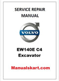 Volvo EW140E C4 Excavator Pdf Repair Service Manual