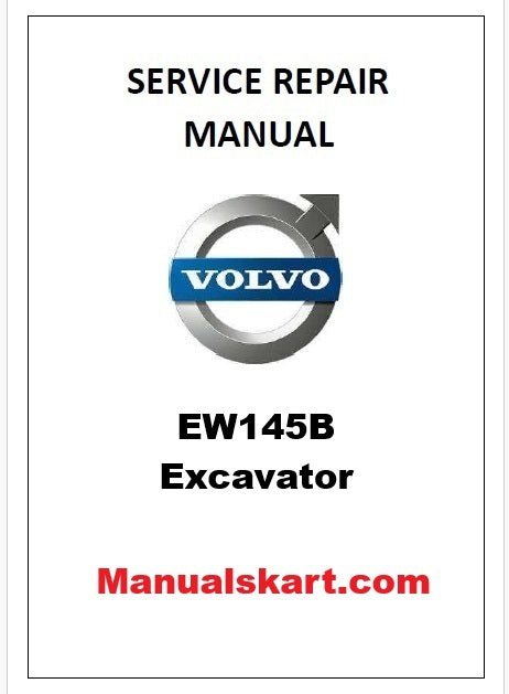 Volvo EW145B Excavator Pdf Repair Service Manual