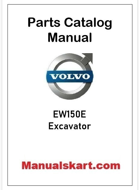 Volvo EW150E Excavator Pdf Parts Catalog Manual