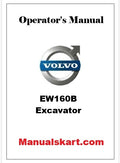 Volvo EW160B Excavator Pdf Operator's Manual