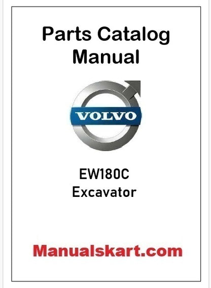 volvo-ew180c-excavator-pdf-parts-catalog-manual