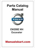 Volvo EW200E MH Excavator Pdf Parts Catalog Manual