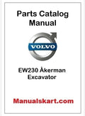 Volvo EW230 Åkerman Excavator Pdf Parts Catalog Manual