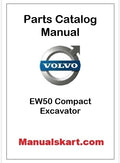 Volvo EW50 Compact Excavator Pdf Parts Catalog Manual