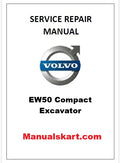 Volvo EW50 Compact Excavator Pdf Repair Service Manual
