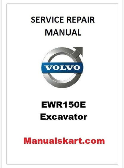 Volvo EWR150E Excavator Pdf Repair Service Manual