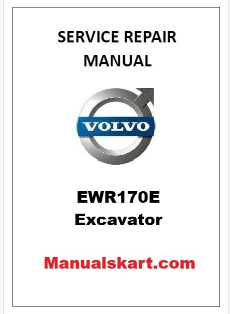 Volvo EWR170E Excavator Pdf Repair Service Manual