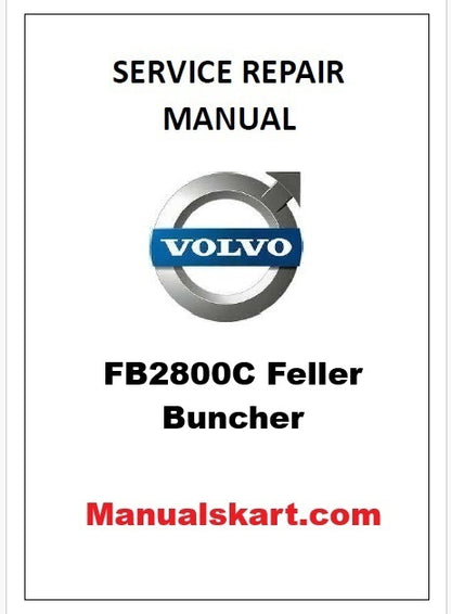 Volvo FB2800C Feller Buncher Pdf Repair Service Manual