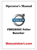 Volvo FBR2800C Feller Buncher Pdf Operator's Manual