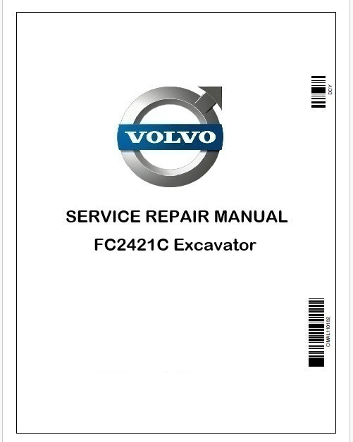 Volvo FC2421C Excavator Service Repair Pdf Manual