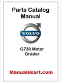 Volvo G730 Motor Grader Pdf Parts Catalog Manual