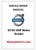 Volvo G730 VHP Motor Grader Pdf Repair Service Manual