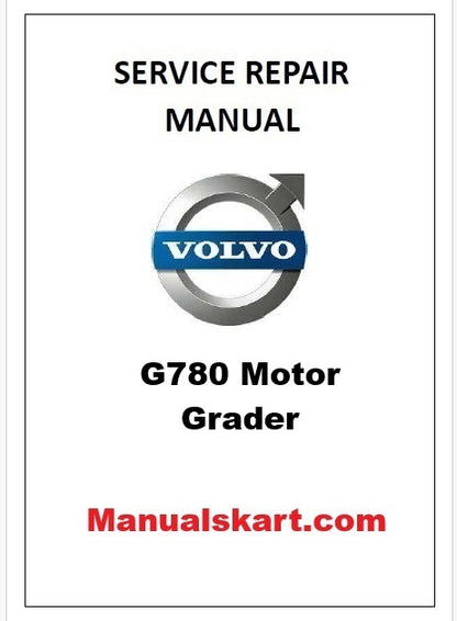 Volvo G780 Motor Grader Pdf Repair Service Manual