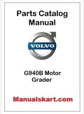 Volvo G940B Motor Grader Pdf Parts Catalog Manual