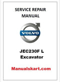 Volvo JEC230F L Excavator Pdf Repair Service Manual
