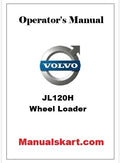 Volvo JL120H Wheel Loader Pdf Operator's Manual