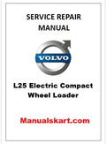 Volvo L25 Electric Compact Wheel Loader Pdf Repair Service Manual