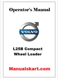 Volvo L25B Compact Wheel Loader Pdf Operator's Manual