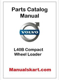 Volvo L40B Compact Wheel Loader Pdf Parts Catalog Manual