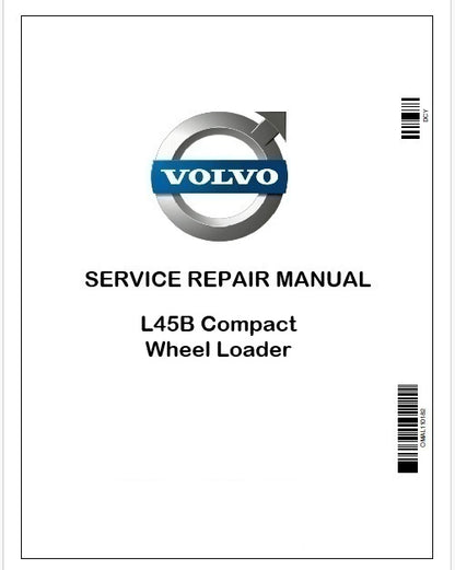 Volvo L45B Compact Wheel Loader Repair Service Pdf Manual