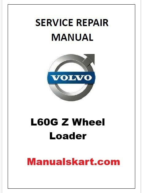 Volvo L60G Z Wheel Loader Pdf Repair Service Manual