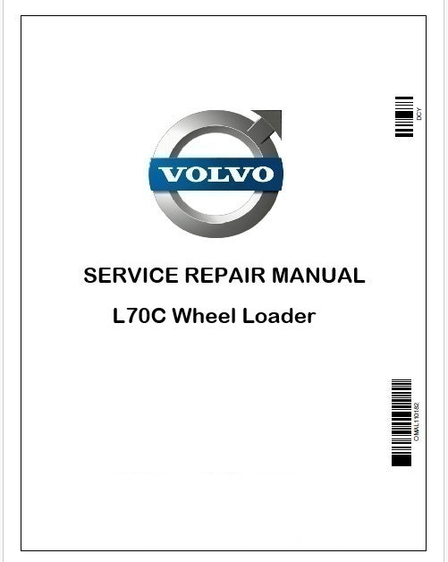 Volvo L70C Wheel Loader Repair Service Pdf Manual