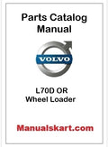 Volvo L70D OR Wheel Loader Pdf Parts Catalog Manual