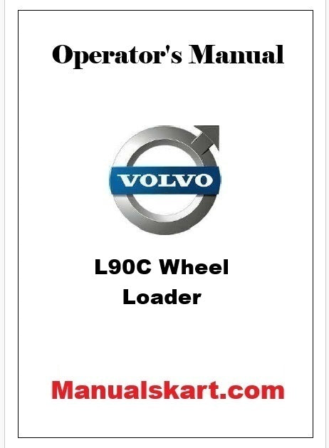 Volvo L90C Wheel Loader Pdf Operator's Manual