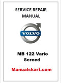 Volvo MB 122 Vario Screed Pdf Repair Service Manual