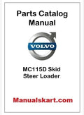 Volvo MC115D Skid Steer Loader Pdf Parts Catalog Manual
