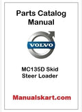 Volvo MC135D Skid Steer Loader Pdf Parts Catalog Manual