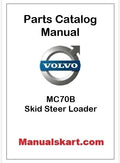 Volvo MC70B Skid Steer Loader Pdf Parts Catalog Manual