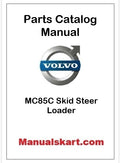 Volvo MC85C Skid Steer Loader Pdf Parts Catalog Manual